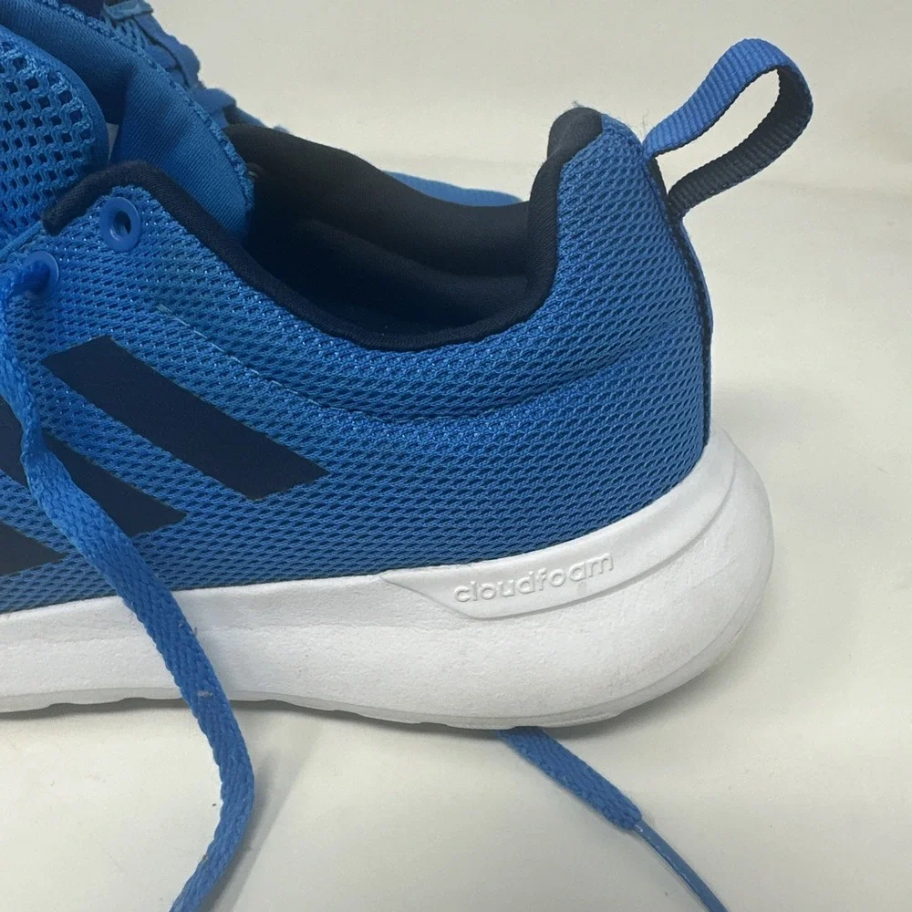 Adidas Cloudfoam Lite Racer Blue Mesh Running‎ Shoes Sneakers Men's Size 5